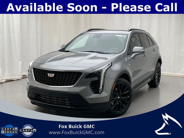 Argent Silver Metallic 2023 Cadillac XT4 Sport AWD SUV / Crossover Four-Wheel Drive 9-Speed Automatic