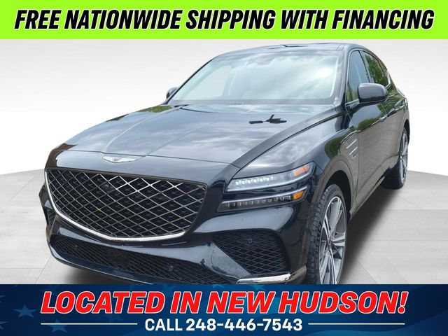 Vik Black 2025 Genesis GV80 Coupe 3.5T E-SC AWD Coupe All-Wheel Drive 8-Speed Automatic