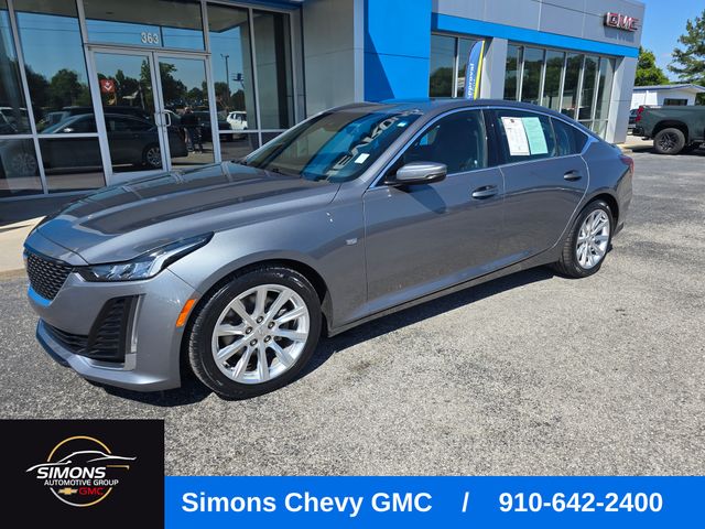 Gray (Satin Steel Metallic) 2020 Cadillac CT5 Sedan Rear-Wheel Drive Automatic