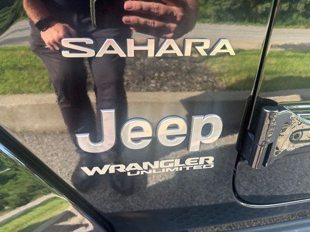 2019 Jeep Wrangler Unlimited Sahara Black at Subaru and VW of Moon Township