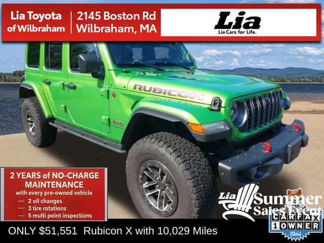 Mojito Clearcoat 2025 Jeep Wrangler SUV / Crossover Four-Wheel Drive 8-Speed Automatic
