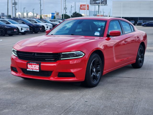 2022 Dodge Charger SXT Red at Central Houston Nissan
