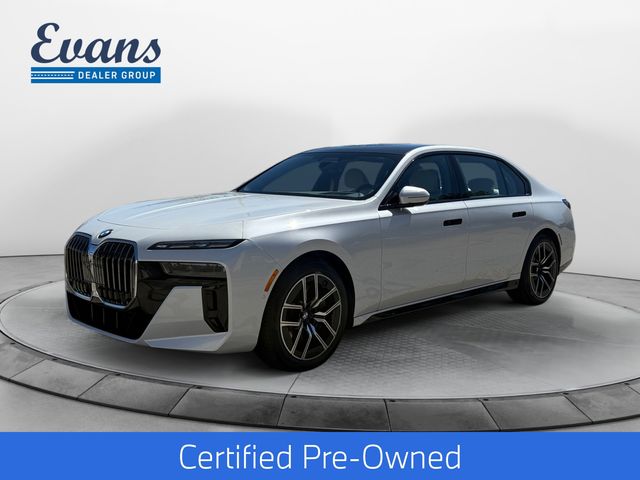 Mineral White Metallic 2024 BMW 7 Series 760i xDrive AWD Sedan All-Wheel Drive 8-Speed Automatic