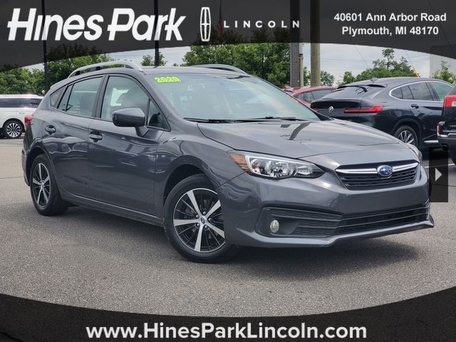 Gray Metallic 2020 Subaru Impreza Hatchback All-Wheel Drive Continuously Variable Transmission
