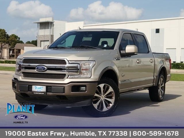 Brown (Beige) 2018 Ford F-150 Pickup Truck Four-Wheel Drive Automatic