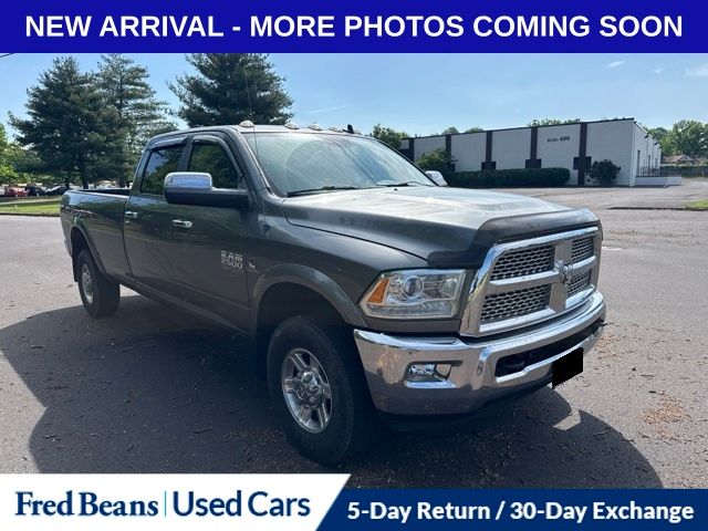 Mineral Gray Metallic Clearcoat 2013 RAM 2500 Laramie Crew Cab LB 4WD Pickup Truck Four-Wheel Drive 6-Speed Automatic