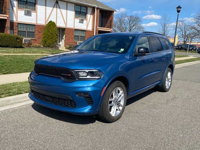 Blue (Frostbite Pearlcoat) 2023 Dodge Durango GT Plus AWD SUV / Crossover All-Wheel Drive 8-Speed Automatic