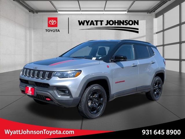 Billet Silver Metallic Clearcoat 2023 Jeep Compass SUV / Crossover Four-Wheel Drive 8-Speed Automatic