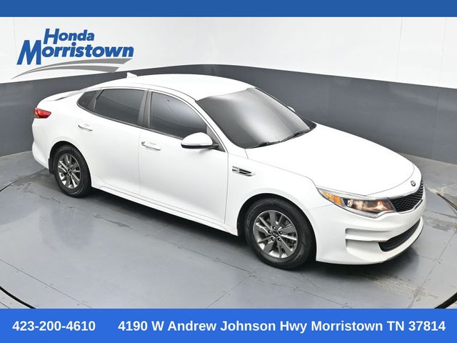 Snow White Pearl 2016 Kia Optima LX Turbo Sedan Front-Wheel Drive 7-Speed Automatic