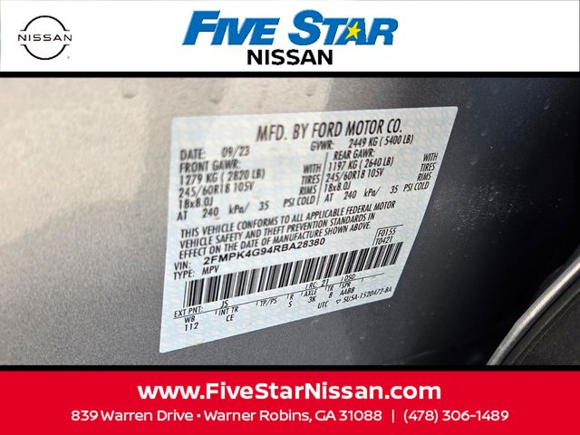 Used 2024 Silver Ford SE image 18