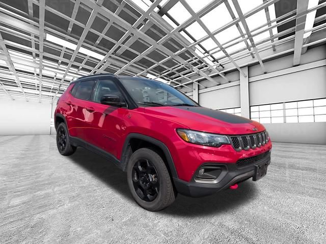 Red Hot Pearlcoat 2024 Jeep Compass SUV / Crossover Four-Wheel Drive 8-Speed Automatic