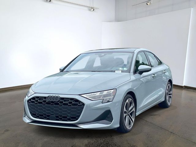 Arrow Gray Pearl Effect 2025 Audi A3 Sedan All-Wheel Drive 7-Speed Automatic