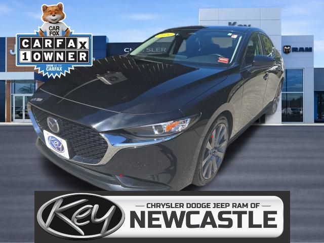 Jet Black Mica 2024 Mazda MAZDA3 Sedan Front-Wheel Drive 6-Speed Automatic