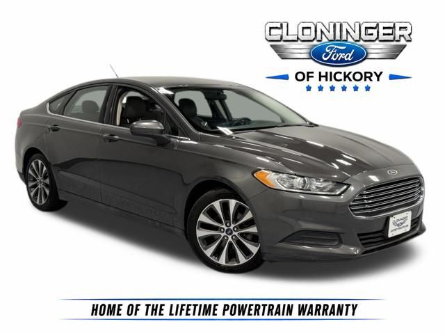 Gray (Magnetic) 2016 Ford Fusion Sedan Front-Wheel Drive 6-Speed Automatic