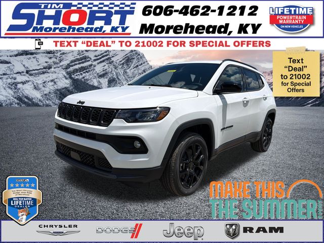 Bright White Clearcoat 2026 Jeep Compass SUV / Crossover Four-Wheel Drive 8-Speed Automatic