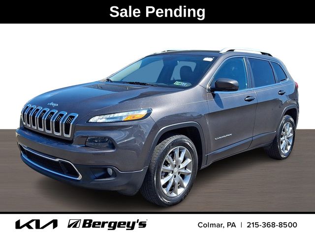Gray (Granite Crystal Metallic Clearcoat) 2018 Jeep Cherokee SUV / Crossover Four-Wheel Drive 9-Speed Automatic