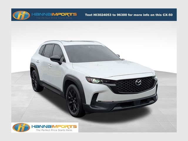 White (Wind Chill Pearl) 2024 Mazda CX-50 2.5 S Premium AWD SUV / Crossover All-Wheel Drive 6-Speed Automatic