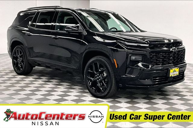 Mosaic Black Metallic 2025 Chevrolet Traverse SUV / Crossover Four-Wheel Drive 8-Speed Automatic