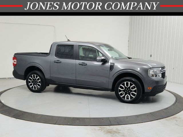 Carbonized Gray Metallic 2023 Ford Maverick Lariat SuperCrew FWD Pickup Truck Front-Wheel Drive Continuously Variable Transmission