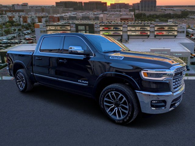 Diamond Black 2025 RAM 1500 Pickup Truck Four-Wheel Drive 8-Speed Automatic