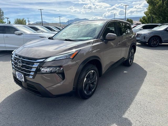 Baja Storm Metallic 2024 Nissan Rogue SUV / Crossover All-Wheel Drive Continuously Variable Transmission