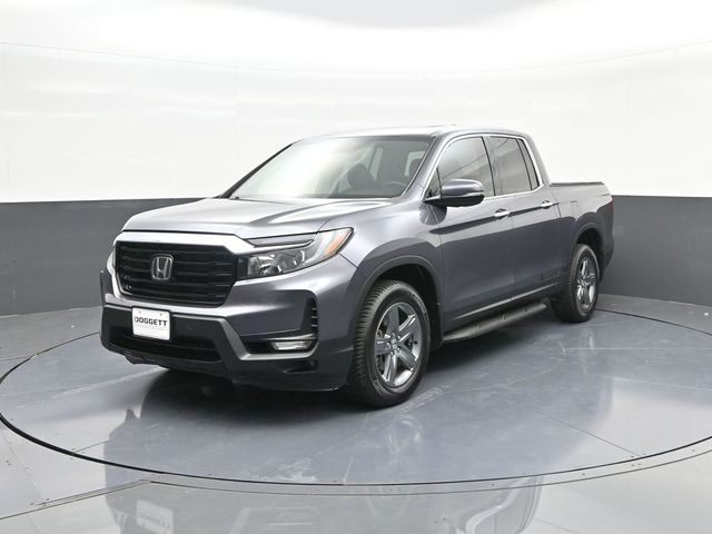 Gray 2022 Honda Ridgeline Pickup Truck All-Wheel Drive 9-Speed Automatic