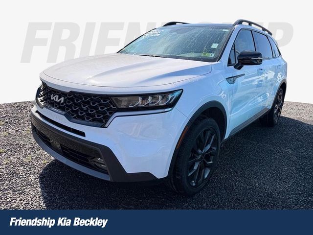 Glacial White Pearl 2023 Kia Sorento X-Line EX AWD SUV / Crossover All-Wheel Drive 8-Speed Dual Clutch
