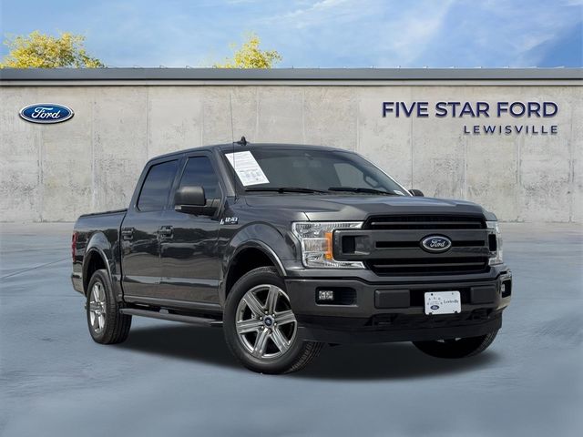 Gray (Magnetic Metallic) 2019 Ford F-150 XLT SuperCrew 4WD Pickup Truck Four-Wheel Drive Automatic
