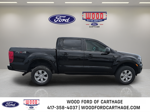Shadow Black 2023 Ford Ranger Pickup Truck Four-Wheel Drive Automatic
