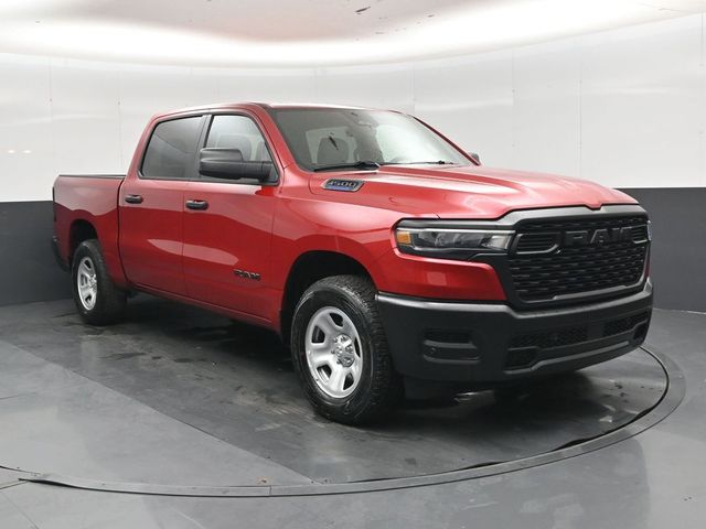 Molten Red Pearlcoat 2026 RAM 1500 Tradesman Crew Cab 4WD Pickup Truck Four-Wheel Drive 8-Speed Automatic