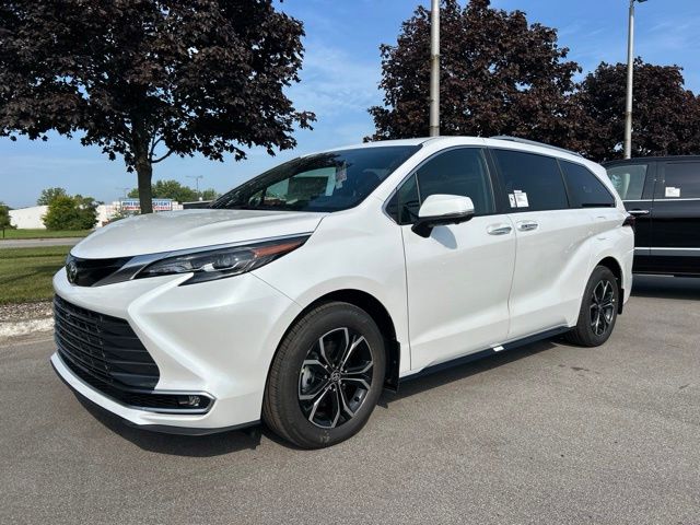 Pearl 2026 Toyota Sienna Minivan All-Wheel Drive Continuously Variable Transmission
