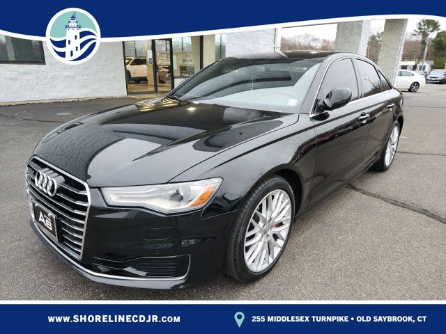 Black Metallic 2016 Audi A6 2.0T quattro Premium Plus Sedan AWD Sedan All-Wheel Drive 8-Speed Automatic