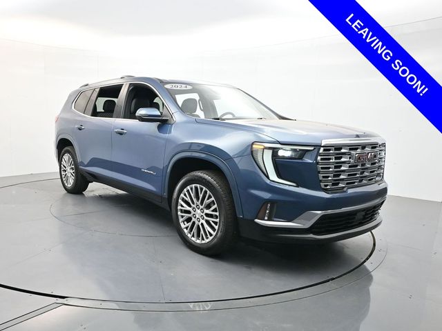 Downpour Metallic 2024 GMC Acadia Denali AWD SUV / Crossover Four-Wheel Drive 8-Speed Automatic