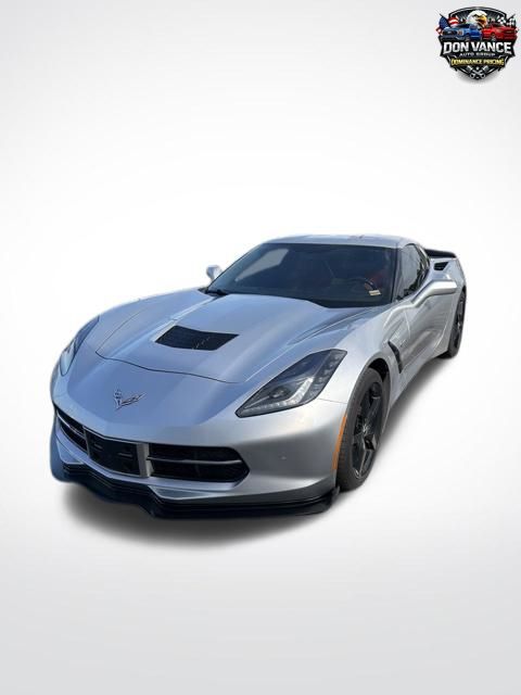Blade Silver Metallic 2017 Chevrolet Corvette Coupe Rear-Wheel Drive 8-Speed Automatic