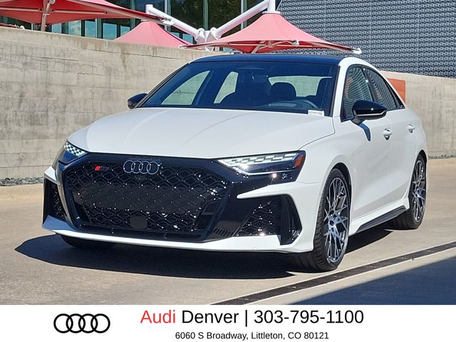 Arkona White 2026 Audi RS 3 Sedan All-Wheel Drive 7-Speed Automatic