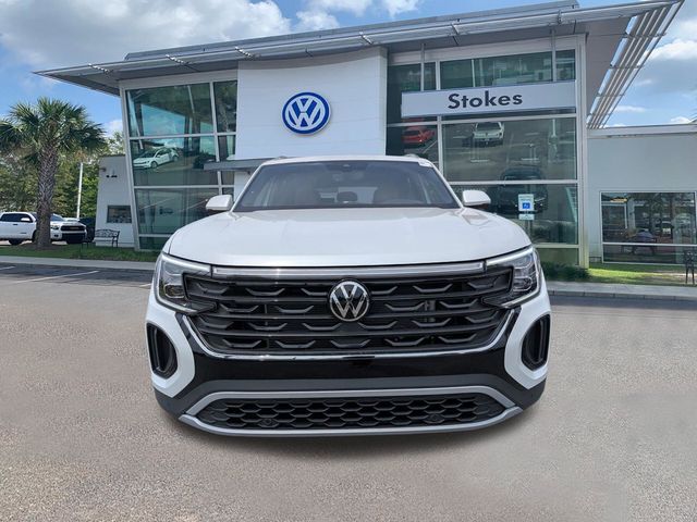 2026 Volkswagen Atlas Cross Sport 2.0T SEL White/off-white at Stokes Volkswagen