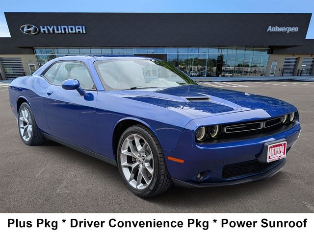 Indigo Blue 2020 Dodge Challenger Coupe Rear-Wheel Drive 8-Speed Automatic
