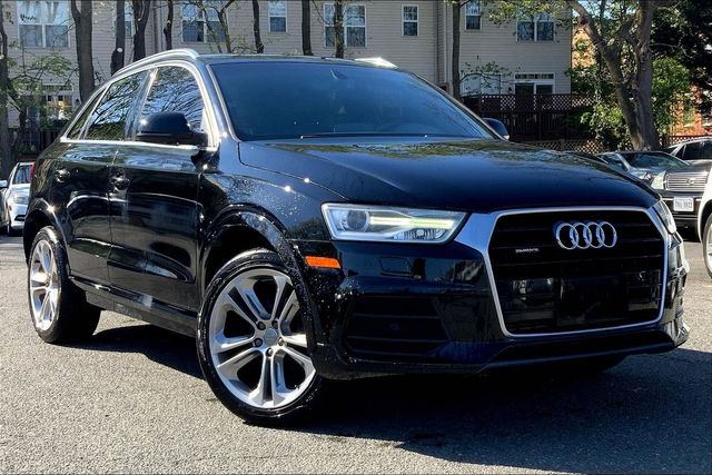 Brilliant Black 2017 Audi Q3 2.0T quattro Premium Plus SUV / Crossover All-Wheel Drive 6-Speed Automatic