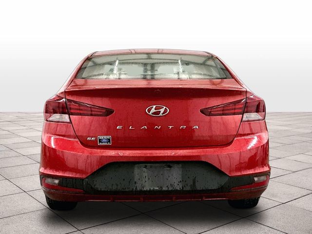2020 Hyundai Elantra SE Red at Phil Fitts Ford