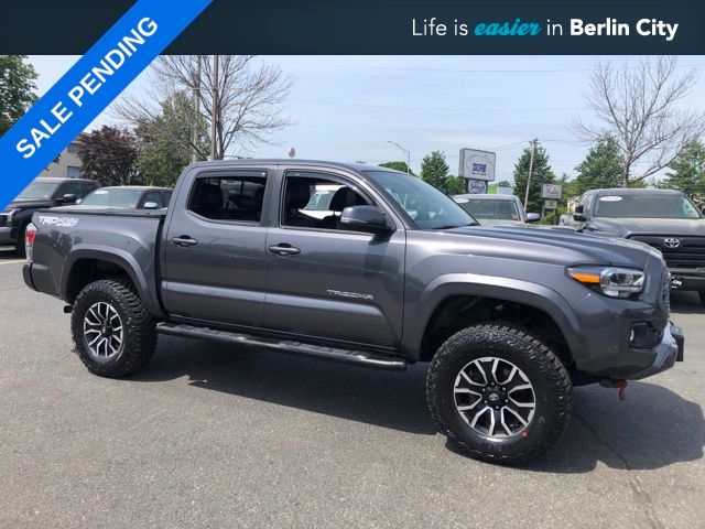 Magnetic Gray Metallic 2023 Toyota Tacoma TRD Sport Double Cab 4WD Pickup Truck Four-Wheel Drive 6-Speed Manual