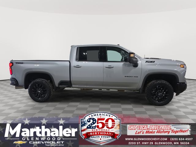 Sterling Gray Metallic 2025 Chevrolet Silverado 3500HD Pickup Truck Four-Wheel Drive Automatic