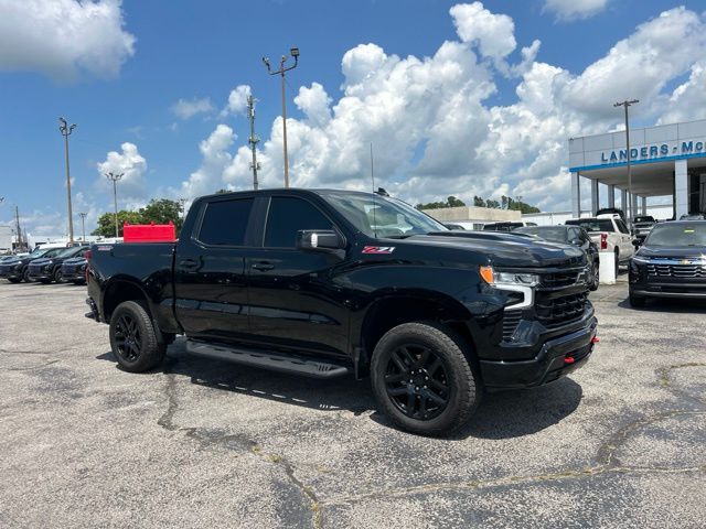 Black 2025 Chevrolet Silverado 1500 Pickup Truck Four-Wheel Drive Automatic