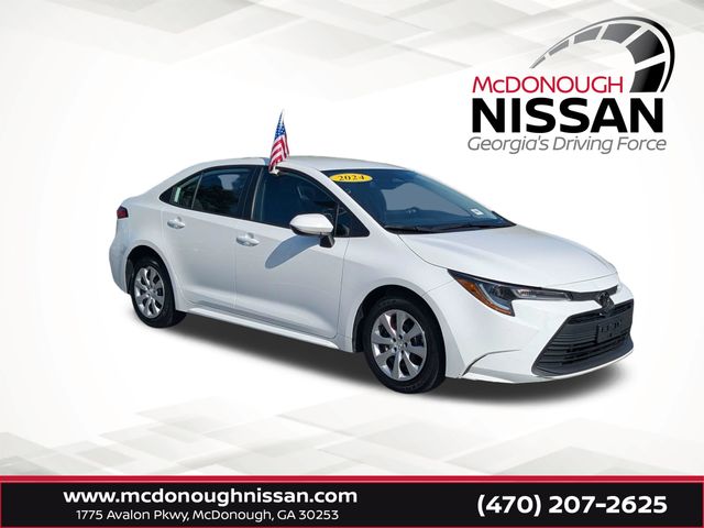 Ice 2024 Toyota Corolla Sedan Front-Wheel Drive Continuously Variable Transmission