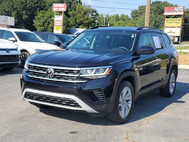 Deep Black Pearl 2023 Volkswagen Atlas SUV / Crossover Front-Wheel Drive 8-Speed Automatic