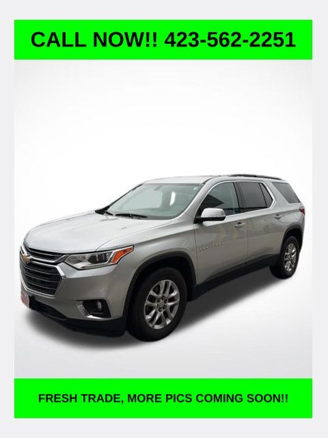 Silver Ice Metallic 2020 Chevrolet Traverse LT Leather AWD SUV / Crossover Four-Wheel Drive 9-Speed Automatic
