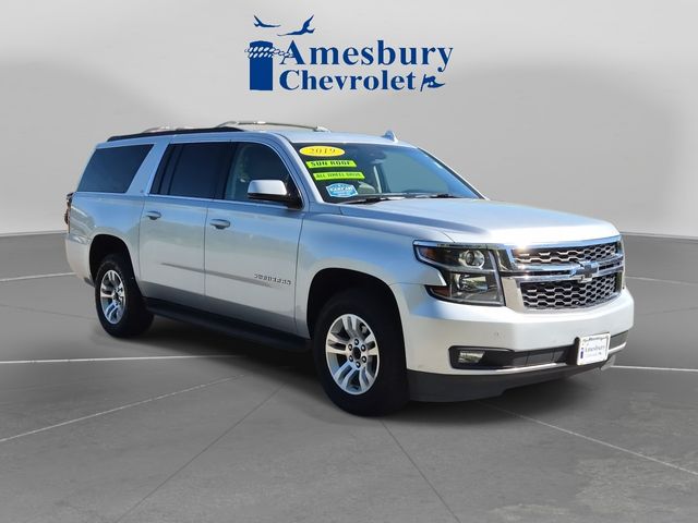 Silver Ice Metallic 2019 Chevrolet Suburban 1500 LT 4WD SUV / Crossover Four-Wheel Drive 6-Speed Automatic Overdrive
