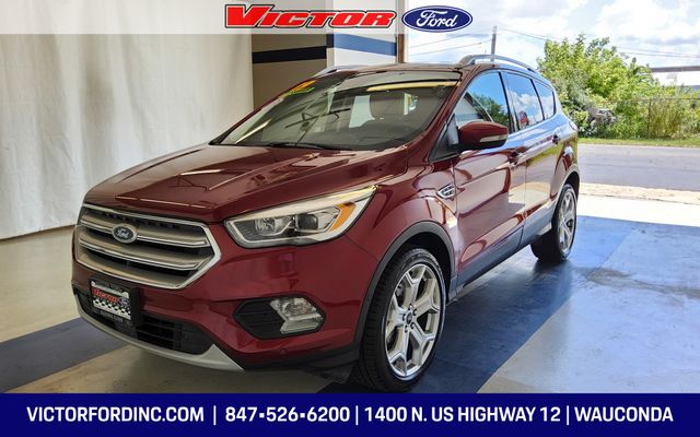 Ruby Red Metallic Tinted Clearcoat 2019 Ford Escape SUV / Crossover All-Wheel Drive 6-Speed Automatic