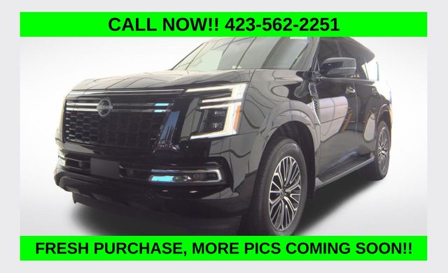Super Black 2025 Nissan Armada SUV / Crossover Four-Wheel Drive 9-Speed Automatic