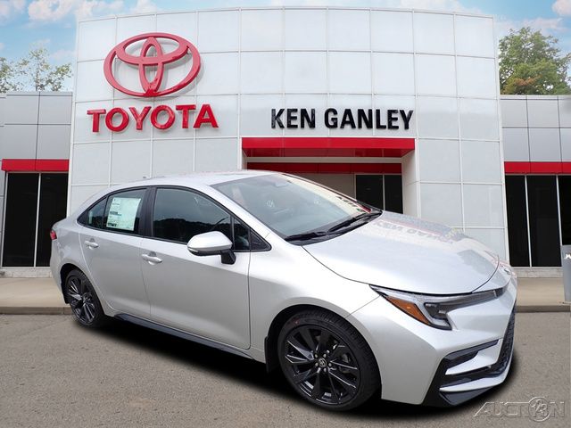 Classic Silver Metallic 2026 Toyota Corolla Sedan Front-Wheel Drive Continuously Variable Transmission