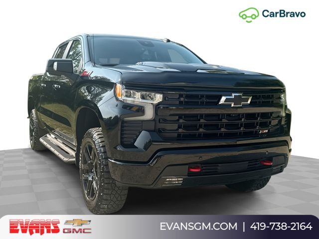 Black 2024 Chevrolet Silverado 1500 Pickup Truck Four-Wheel Drive Automatic